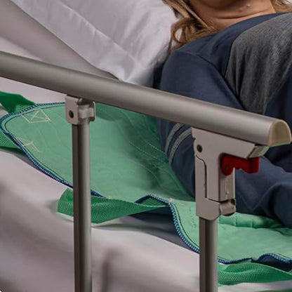 Absorbent Bed Pad Washable and Leak-Proof with 8 Handles