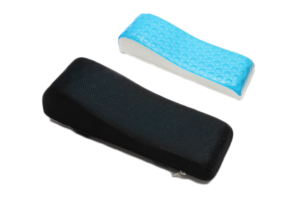 2Pcs Office Chair Arm Pads Wheelchair Arm Pads Gel Ergonomic Armrest Cushions