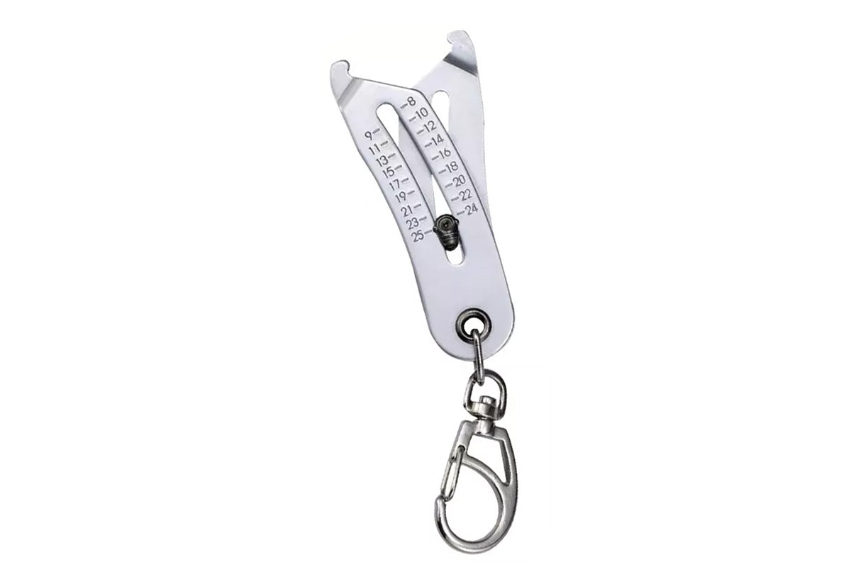 Portable Precise Thread Size Checker Keychain Thread Size Verification Tool