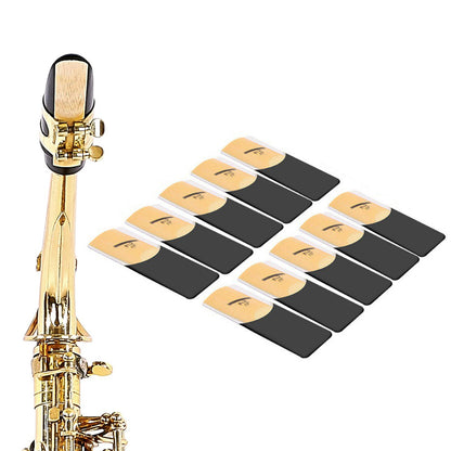 10 Pack Alto Saxophone Reeds Traditional Alto Sax Reeds - 2.5 Hardness