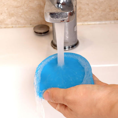 2 Pcs Laundry Detergent Cup Holder with Removable Silicone Pad Foldable Drip Cup Trays