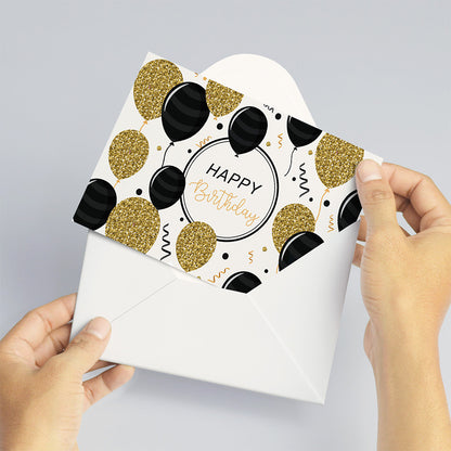 24 Pack Blank Birthday Cards with Envelopes for Party Invitations