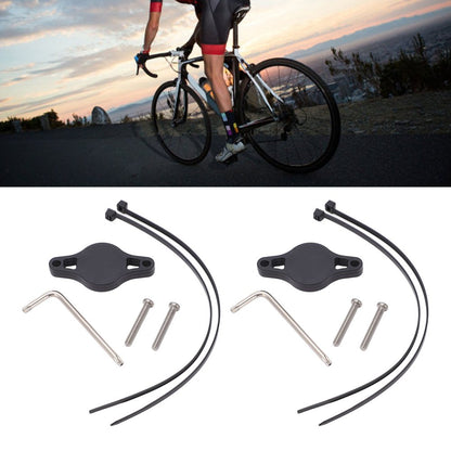 2Pcs Bicycle AirTag Protector Case Screw-Mounted Plastic Protective Cover for Apple AirTag