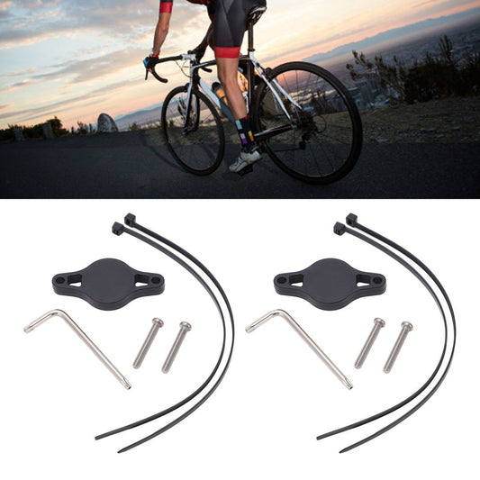 2Pcs Bicycle AirTag Protector Case Screw-Mounted Plastic Protective Cover for Apple AirTag
