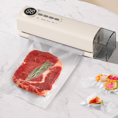 62kPa Strong Suction Wireless Portable Vacuum Sealer-White