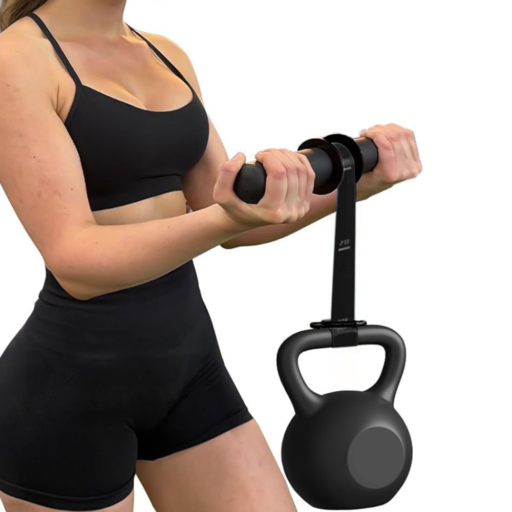 Forearm Strength Trainer with Adjustable Strap Grip Exerciser for Home Workouts