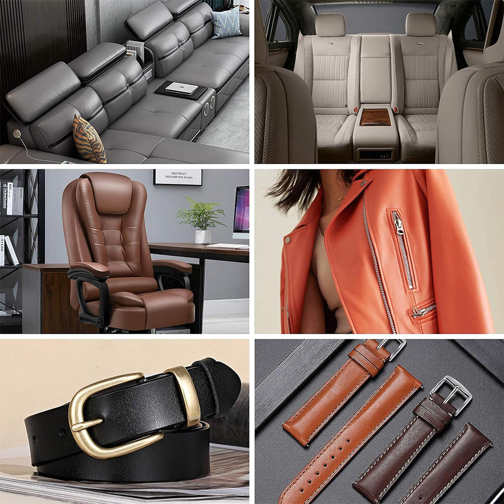 12-Color Leather Repair Kit Dye Restore Pastes for Leather Furniture Car Seats Shoes