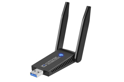 AC1300Mbps USB 3.0 Dual Band WiFi Network Adapter for PC