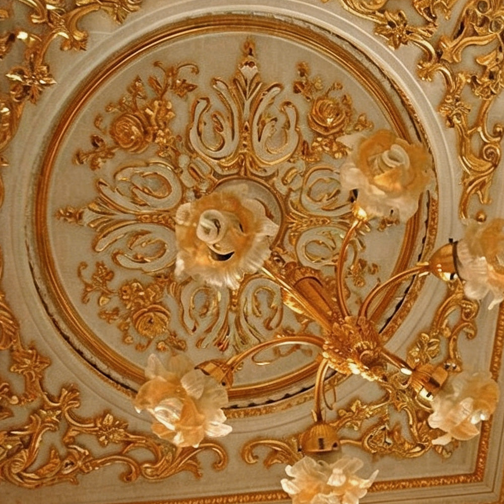 100 PCS Imitation Gold Silver Leaf Sheets-Gold