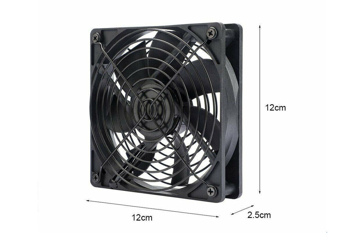USB Cooling Fan with Speed Controller for Computer Case PC CPU Case DC 5V Office Use-Fans drag one by one