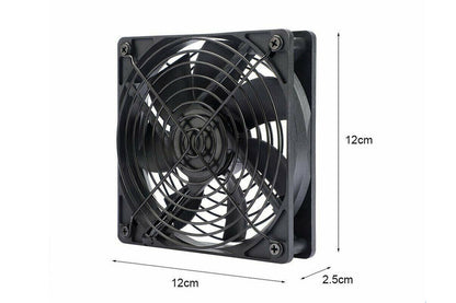 USB Cooling Fan with Speed Controller for Computer Case PC CPU Case DC 5V Office Use-Fans drag one by one