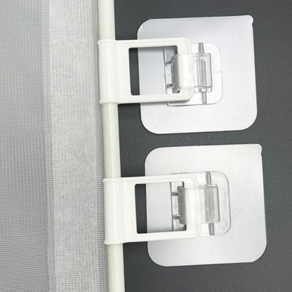 Retractable Dog Gate for Outdoor Staris Hallways Doorways No Drill-White
