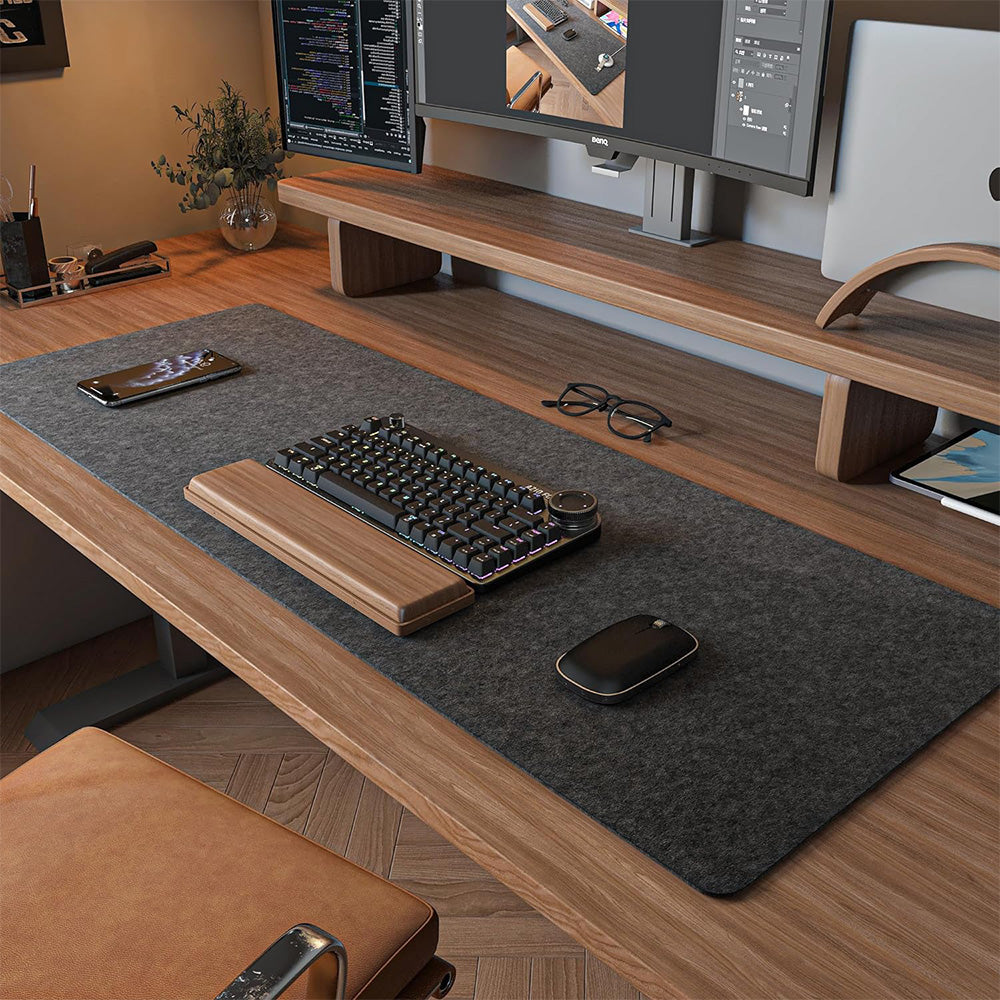 Non Slip Felt Desk Mat Mouse Pad for Office Home Desk Protector