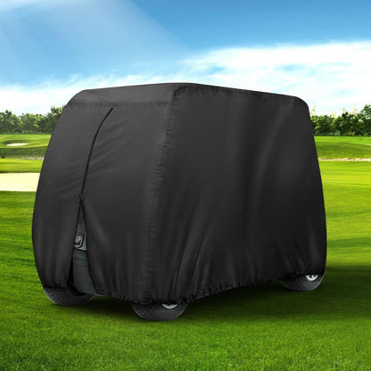 Oxford Golf Cart Cover Waterproof Dustproof Protector for 2- or 4-Passenger Cart
