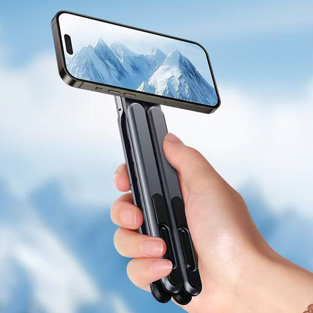 3 in 1 Attachment Phone Tablet Laptop Stand Foldable Adjustable Alloy Holder