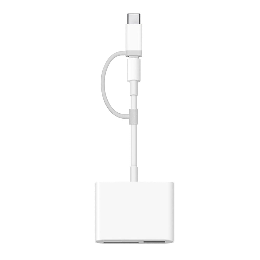 SD TF Card Reader Memory Card Reader with USB Camera Adapter Plug and Play Adapter for Android Type-C Phone