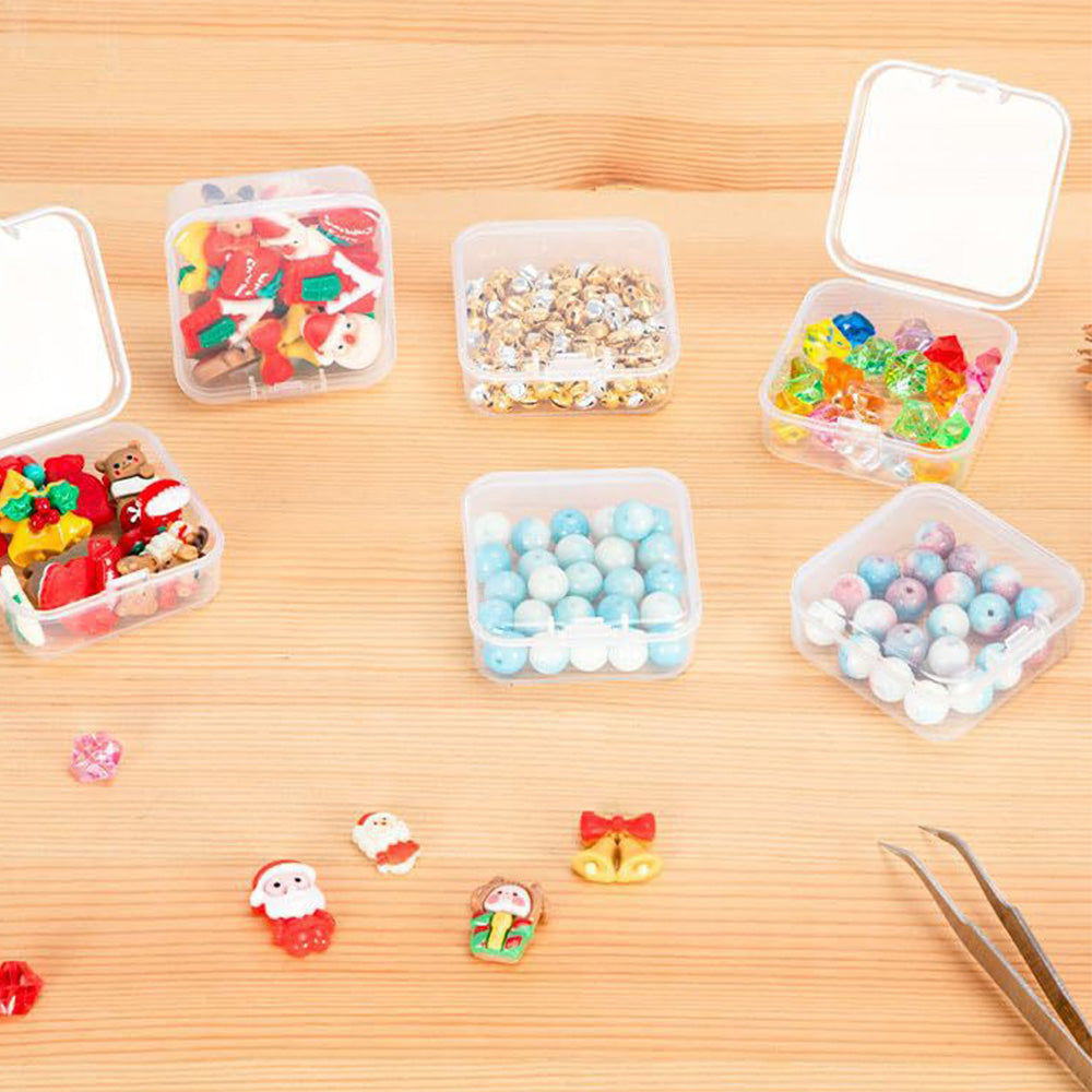 Plastic Bead Organizer Box for DIY Jewelry and Nail Craft Storage
