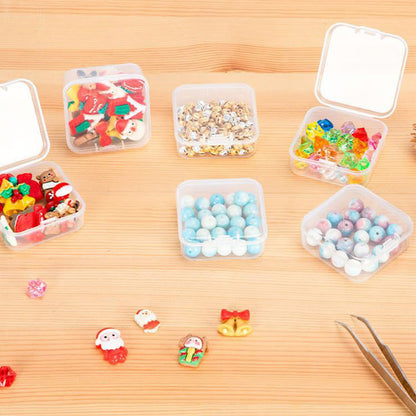 Plastic Bead Organizer Box for DIY Jewelry and Nail Craft Storage