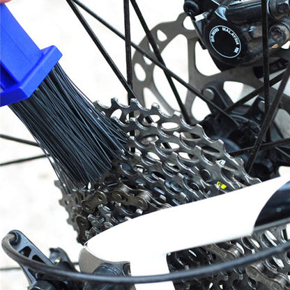 Bicycle Chain Cleaning Kit with 360 Degree Rotating Brush Gear Scrubber Tool