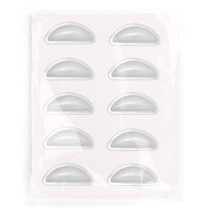 25 Pairs Eyeglass Nose Pads-White