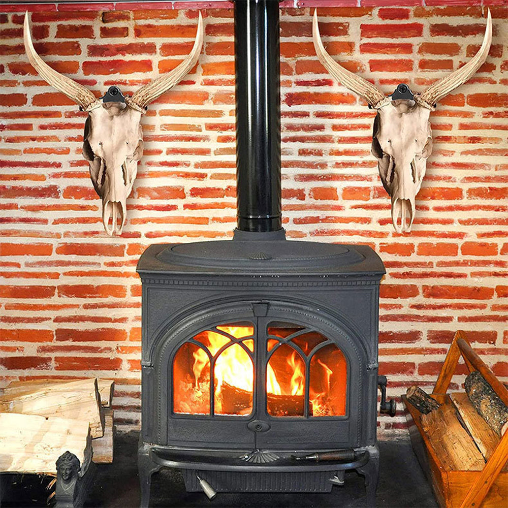 6Pcs Wall Mount Bracket Hangers Skull Hanger for Deer Elk Mule Antelope Coyote Head Decor