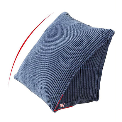 45 Degree Wedge Backrest Pillow-Blue