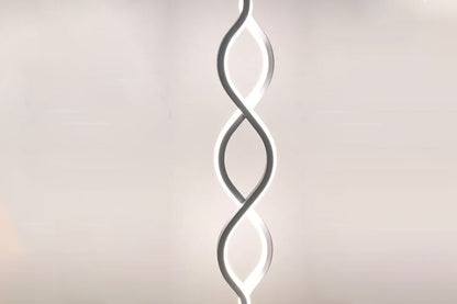 Bedside Lamp 3-Way Dimmable Spiral LED Table Lamp Nightstand Desk Reading Light