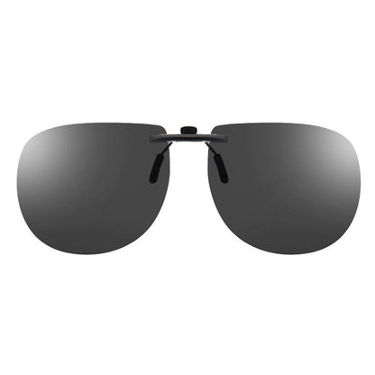 Unisex Polarized Flip Up Clip On Sunglasses For Outdoor Fishing Driving