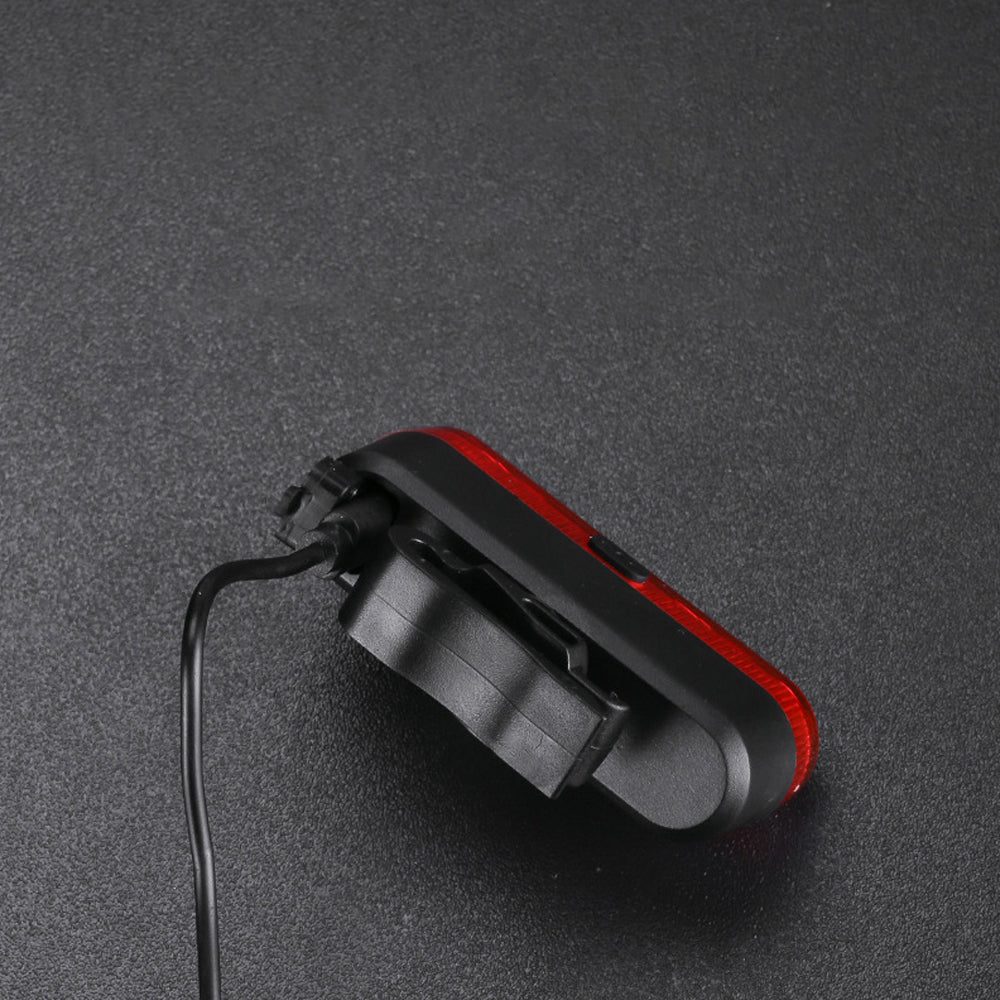 2Pcs Bike Tail Light 4 Modes Bike Rear Light Waterproof Bicycle Taillight-Red