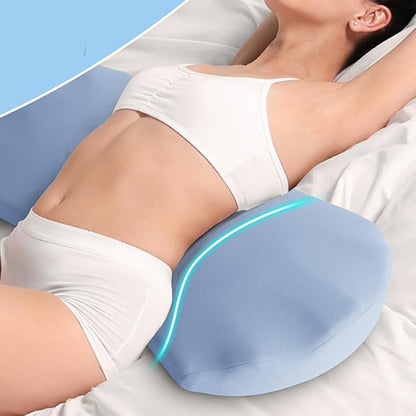 Lumbar Support Pillow Memory Foam Pillow for Sleeping