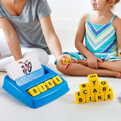 Matching Letter Game Preschool ABC Learning Toys Educational Toys