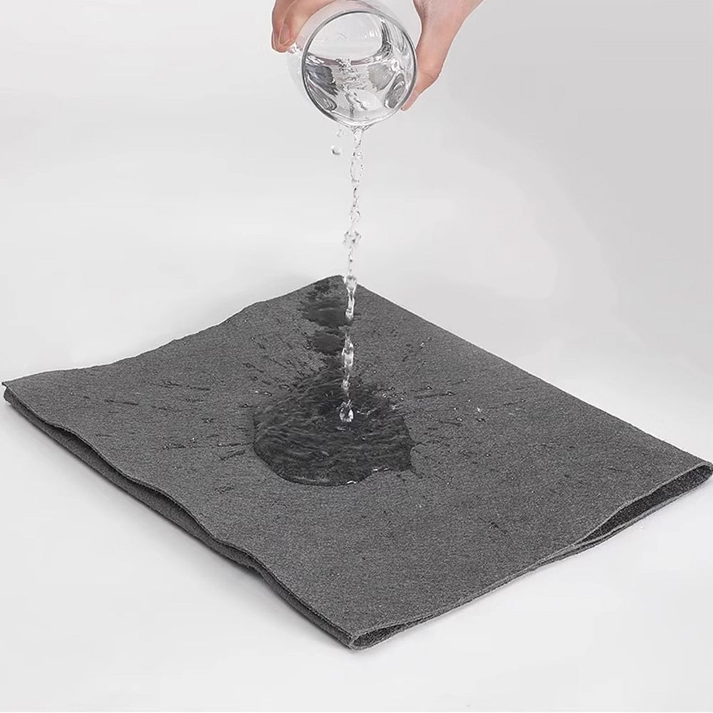 5 Piece Thick Streak Free Cleaning Cloths for  Windows Glass Mirrors