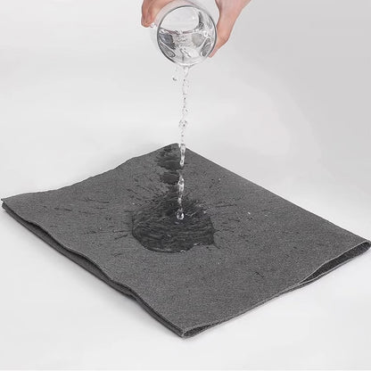 5 Piece Thick Streak Free Cleaning Cloths for  Windows Glass Mirrors