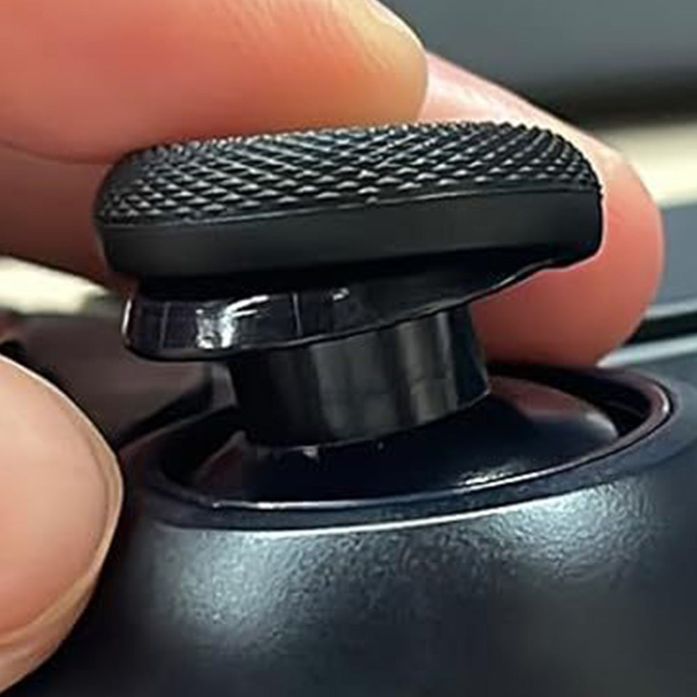 10 Pack TPU Thumb Grip Caps for PS4 and PS5 Controller Joysticks - Black