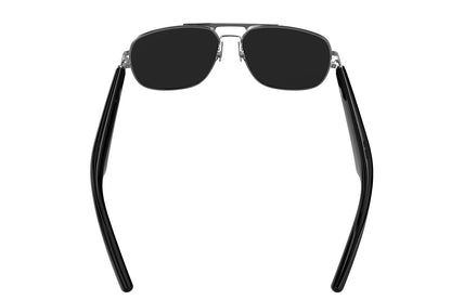 Smart Bluetooth Sunglasses Built-in Open Ear Music and Speaker for Men and Women -Black