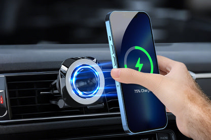 Magsecurity Compatible 15W  Wireless Car Charger Mount for iPhone