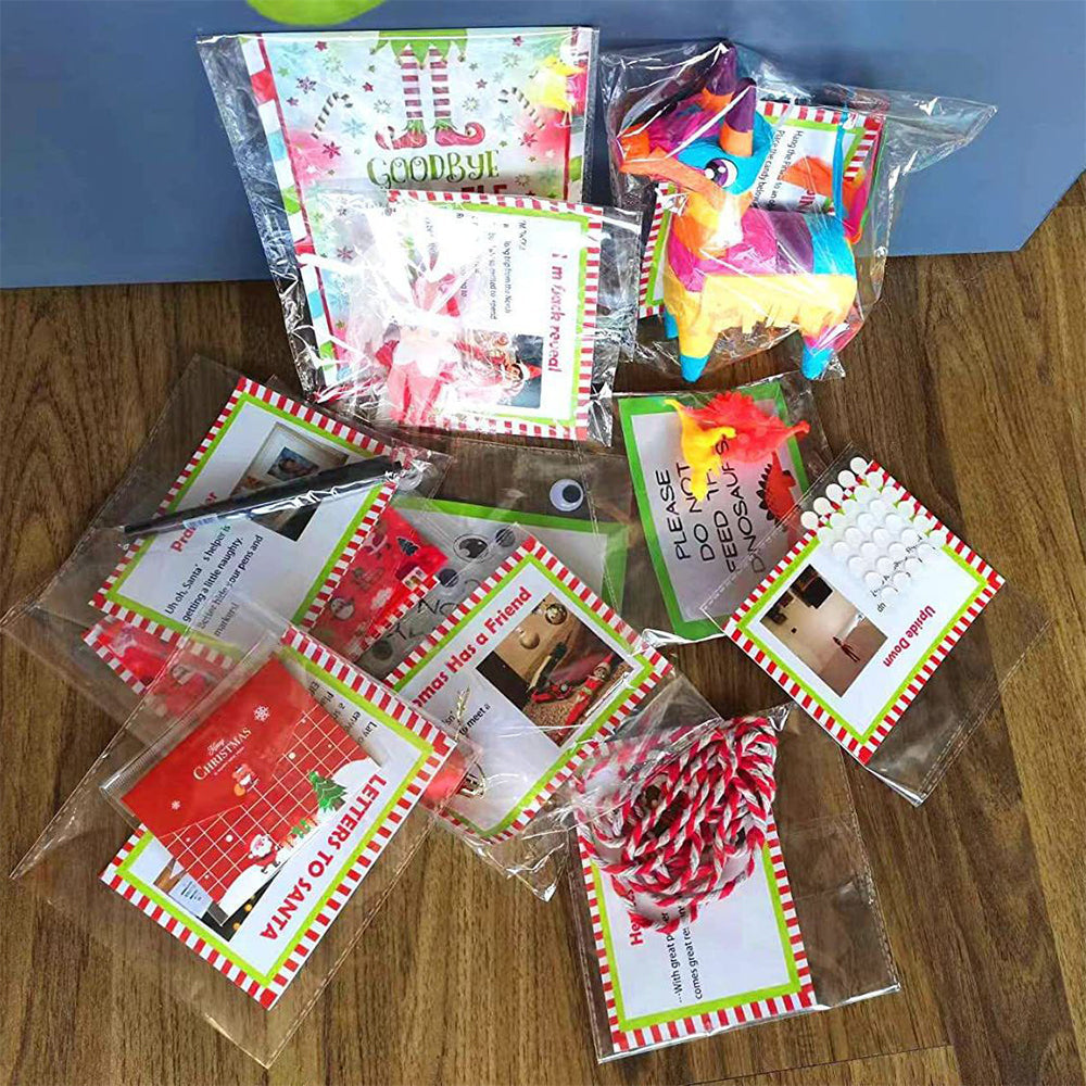 24 Days Christmas Countdown Calendars Elf Kit Xmas Blind Box