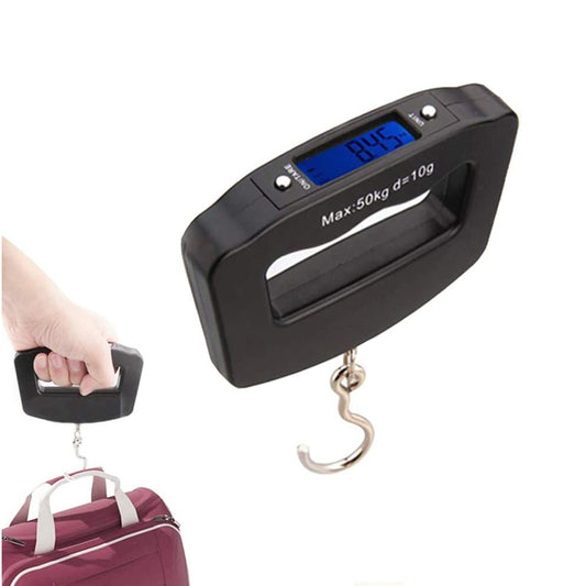110lb/50kg Mini Portable Digital Luggage Weight Scale Electronic Scale with Strap