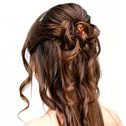 24Pcs Mini Hair Claw Clips Small Non Slip Hair Clips for Bangs Styling