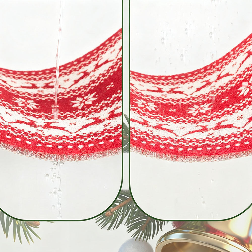 PVC Christmas Bathroom Floor Mat