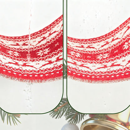 PVC Christmas Bathroom Floor Mat