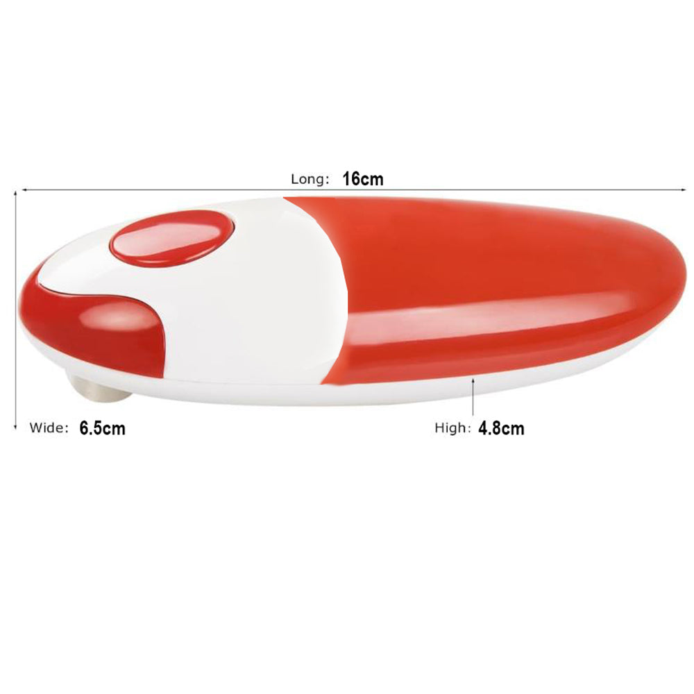 Kitchen Auto Electric Can Opener - Red
