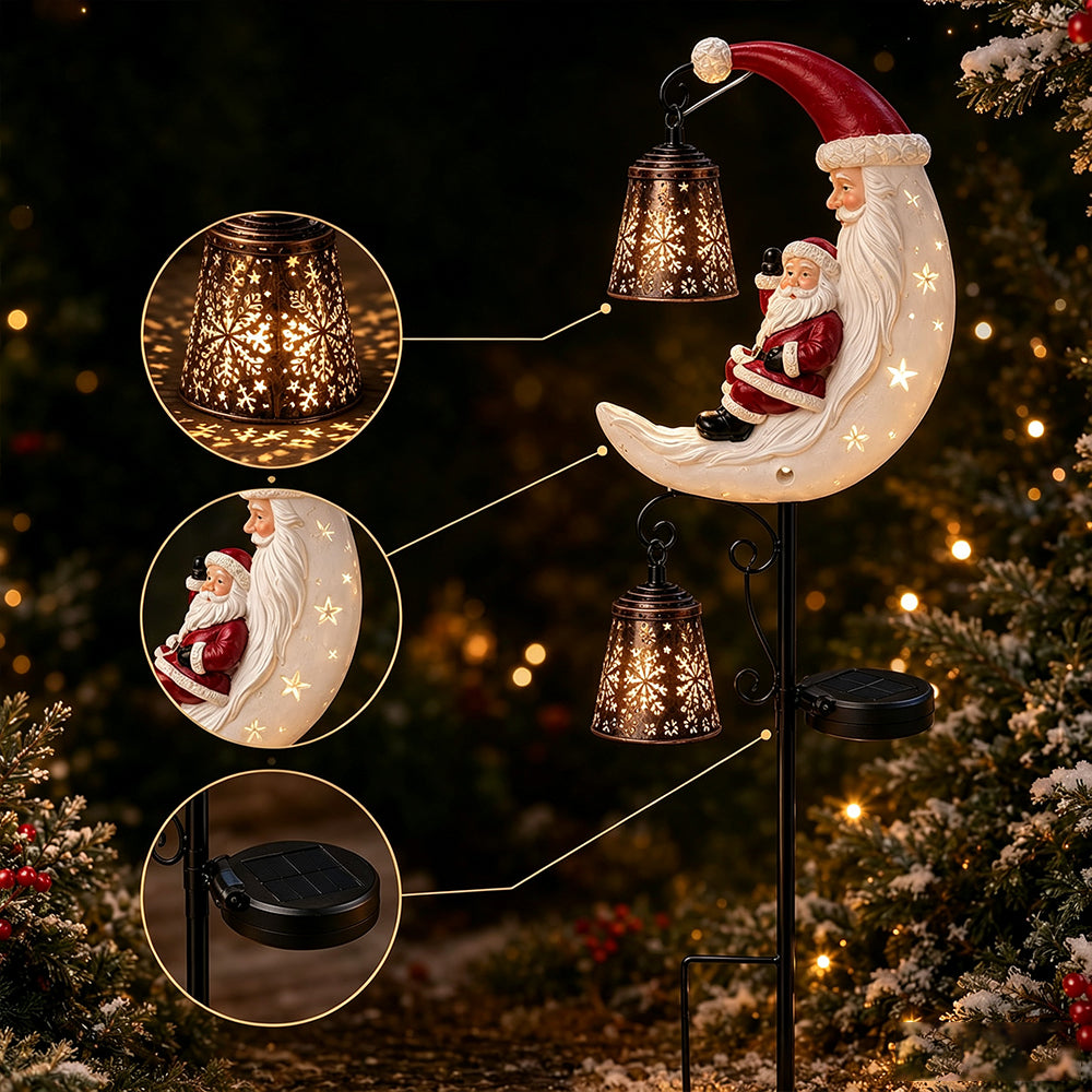 Snowman Solar Light Christmas Outdoor Garden Stake Light