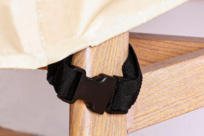 Patio Furniture Covers with Buckles Waterproof UV Resistant for Table and Chairs Set
