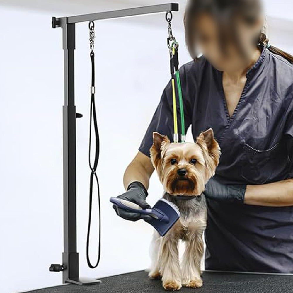 Dog Grooming Holder Pet Grooming Hammock Stand with Loop Noose