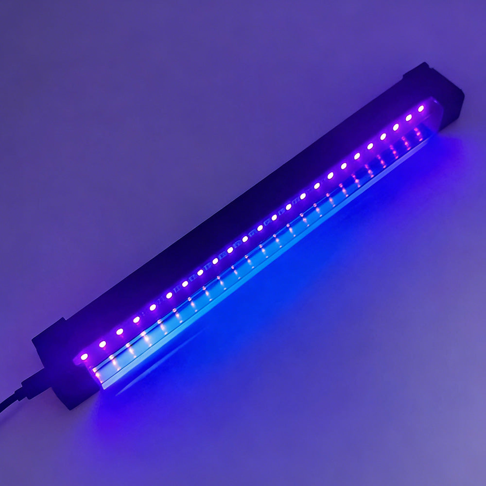 2 Pcs LED UV Black Light Bar with USB Cord for Party Glow