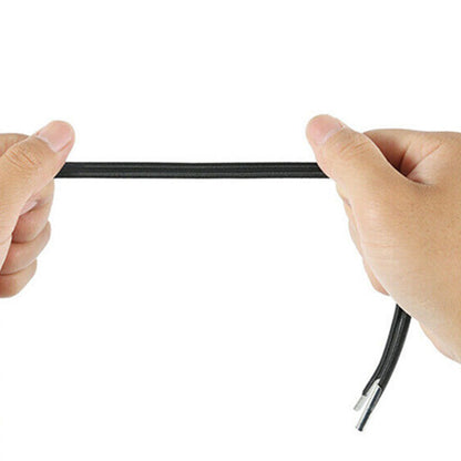 4Pcs Set Heavy Duty Bungee Cords Replacement Elastic Ropes for Lounge Chairs Folding Beds