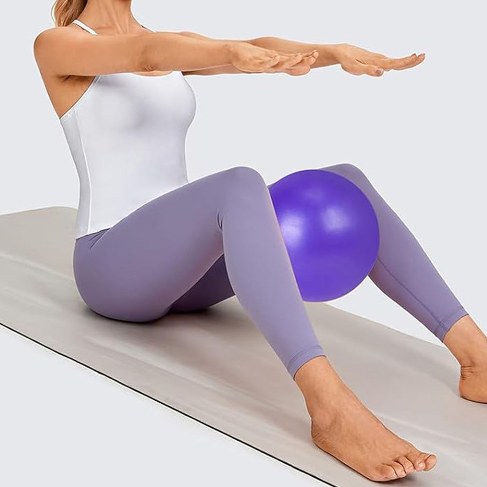 14Pcs Pilates Kit Pilates Equipment with Pilates Ring and Resistance Bands Socks-Purple
