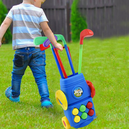 Kids Golf Set Toddler Golf Clubs with 6 Balls Indoor Outdoor Sport Toy