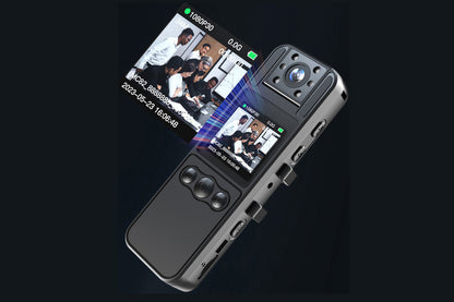 1080P Mini Camera Night Version Cam Loop Recording Video Audio Body Mounted Worn Camera